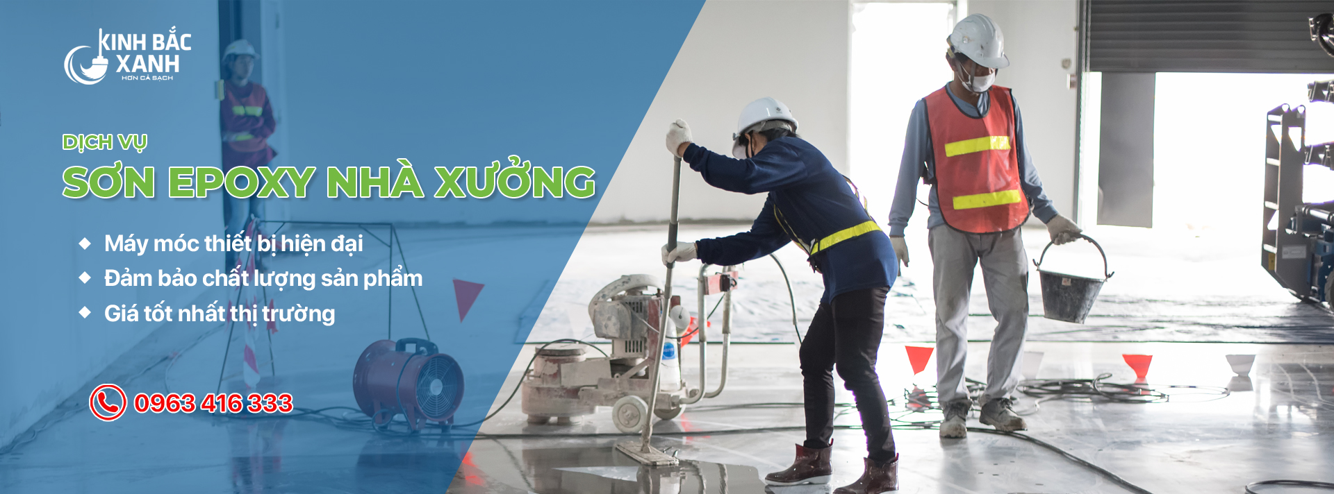 Sơn Epoxy nhà xưởng